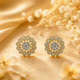 American Diamond stud earring