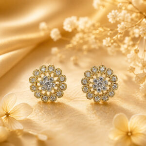 American Diamond stud earring