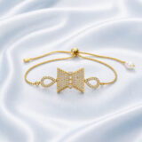 American Diamond Infinity bracelet
