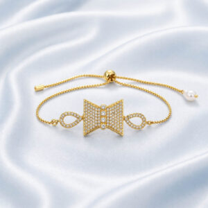 American Diamond Infinity bracelet