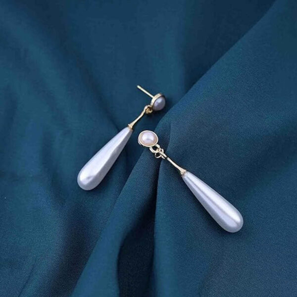 Pearl Drop Grace Earrings