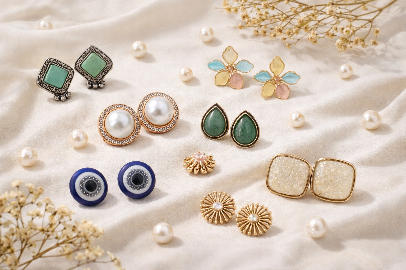 Stud Earrings for Women: Elegant & Comfortable Everyday Jewellery Styles