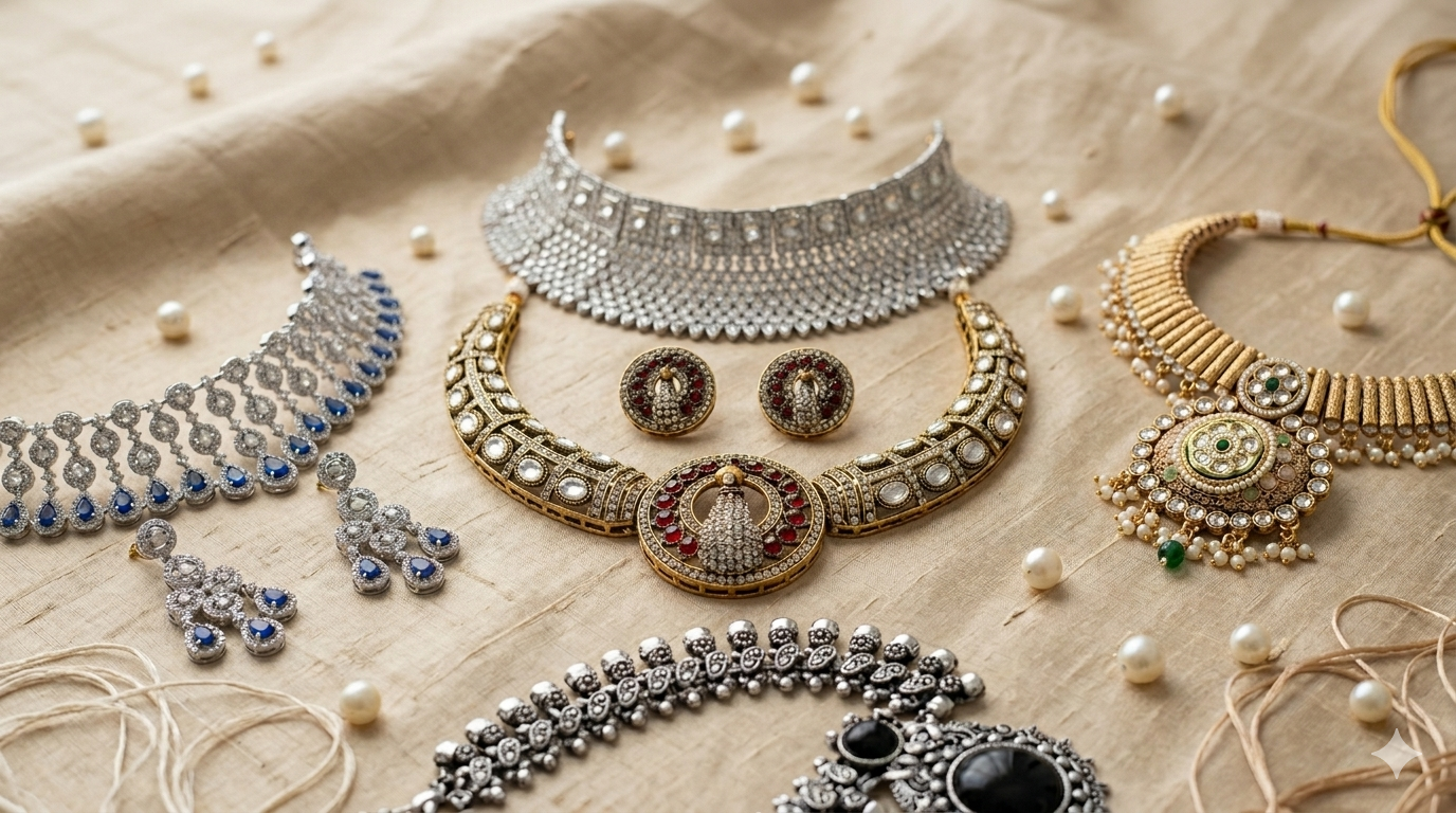 jewellery sets for women for festive and wedding occasions