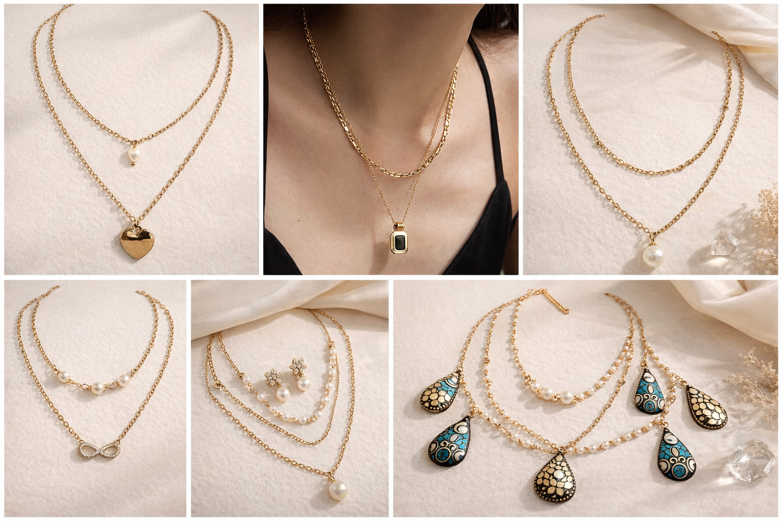Layered Necklaces for Women