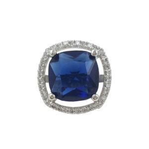 Blue Stone Adjustable Ring