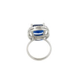 Blue Stone Adjustable Ring