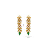 Emerald Green Pearl Necklace Set | Miraya Creations