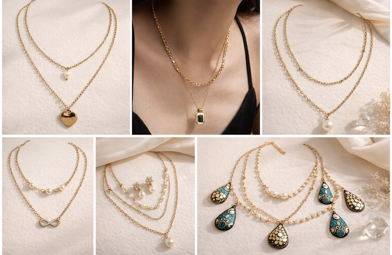 Layered Necklaces for Women